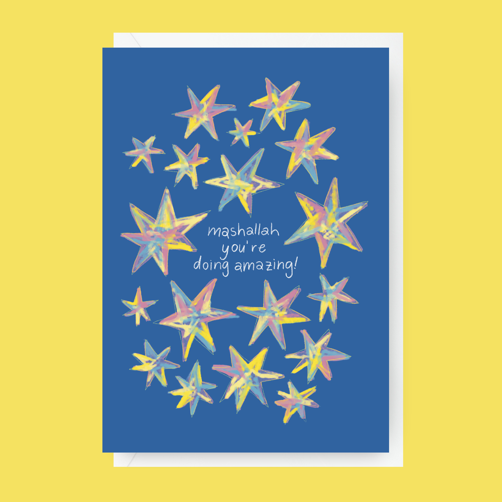 Appreciation Greeting Card- "Mashallah you're doing amazing"